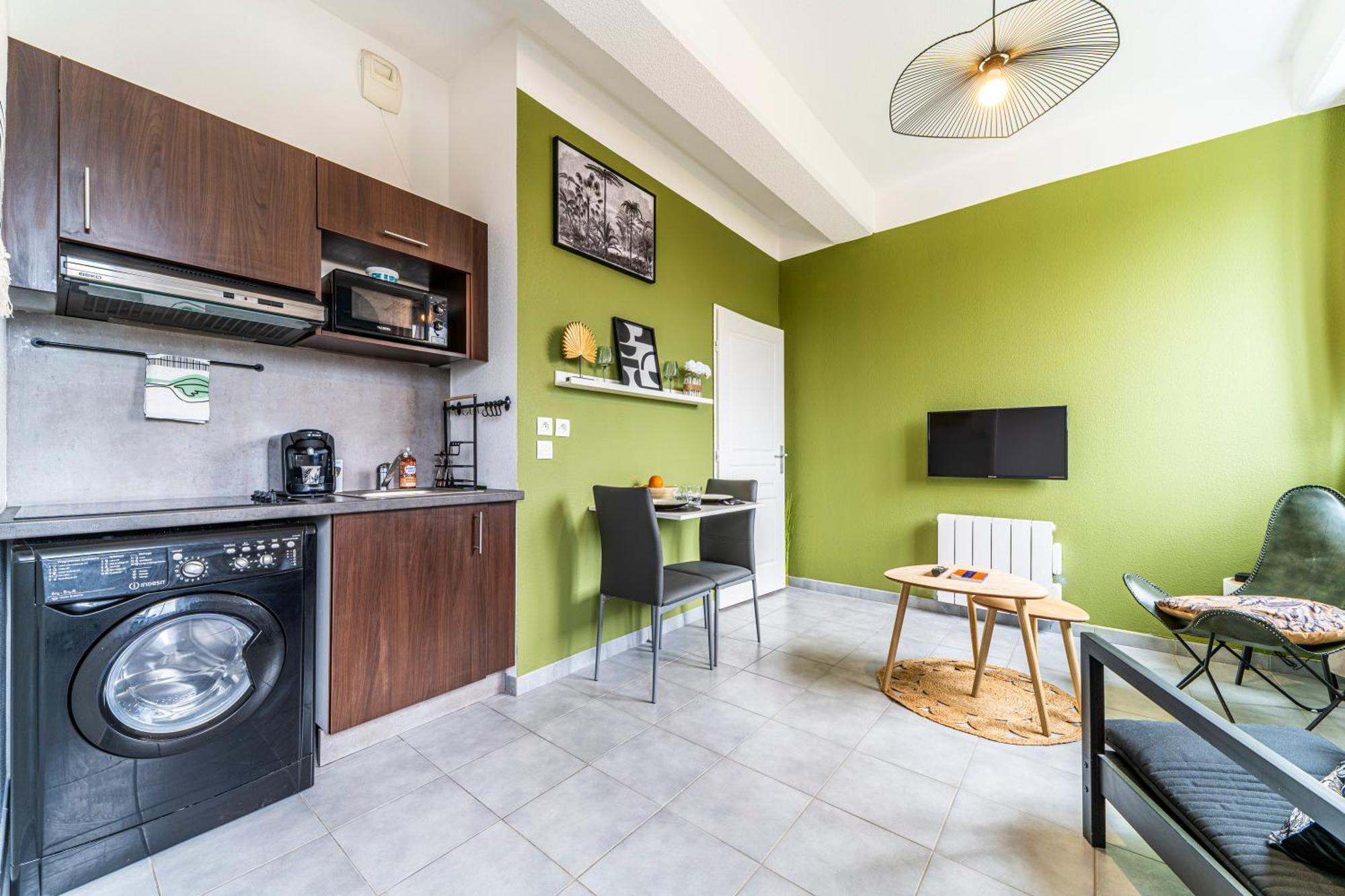 Stay Cosy Lille I Tourcoing - Appartement - Hypercentre - Parking Securise - Wifi - Netflix - Cuisine Exterior foto